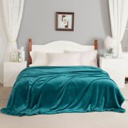 Cooling Blanket Thickened Coral Pure Color Blanket Flannel Leisure Blanket Skin Friendly 51x59IN Cooling Weighted Blanket Plush Throw Blankets for Adults summer items for Bed, Couch and Sofa