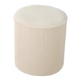 thumbnail image 3 of Housse de Pouf Repose-Pieds Extensible Jaune, 3 of 8