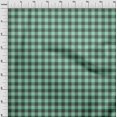 thumbnail image 3 of oneOone Georgette Viscose Mint Green Fabric Gingham Check Sewing Craft Projects Fabric Prints By Yard 42 Inch Wide, 3 of 4
