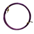 thumbnail image 3 of Craft Wires DIY Handicrafts Braided Thread Good Flexibility Durable Shiny Jewelry Lines Exquisite Design for Sculpturing Purple, 3 of 5