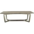 thumbnail image 1 of Riverside Furniture Table Basse en Bois Vacillante en Gris Sablé, 1 of 1