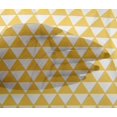 thumbnail image 4 of oneOone Tissu Viscose Chiffon Jaune Triangle Matériel de Robe Tissu Imprimé Tissu au Mètre 42 Pouces de Large - ZC, 4 of 4