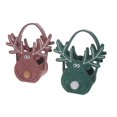 thumbnail image 1 of Felt Reindeer Basket - Set of 2, 1 of 3