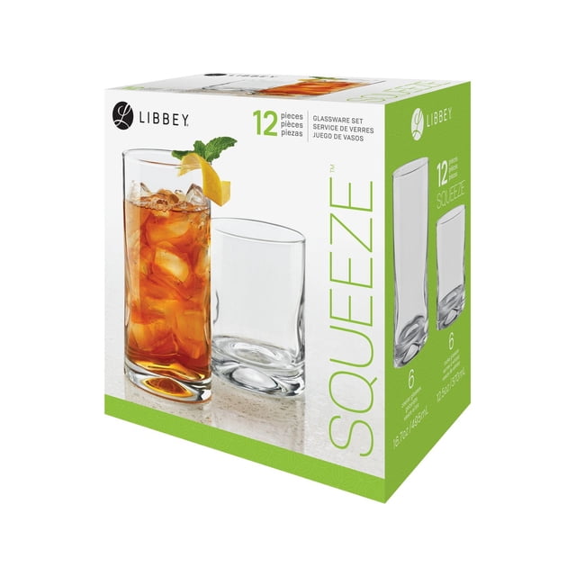 Libbey Glass Squeeze set/12