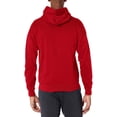 thumbnail image 3 of Hanes ComfortBlend EcoSmart Men`s Full Zip Hoodie, S, Deep Red, 3 of 4