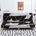 thumbnail image 3 of Lipstore Stretch Elastic Armless Couch Cover Folding Futon Slipcover Home Decor(Only Cover), 3 of 8