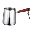 thumbnail image 3 of Elodie Turkish Coffee Pot with Scale Tea Kettle Milk Warmer Pot for Bar Cafe Office 1000ML, 3 of 8