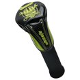 thumbnail image 4 of relayinert Durable Golf Driver Headcover PU Leather Guard UT Club Cover Head Green No.1 37CM 5Set, 4 of 6