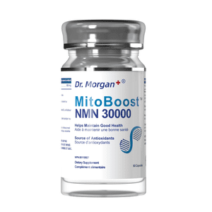 Dr. Morgan+ MitoBoost NMN 30000 60 Capsules fabriquées au Canada
