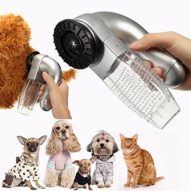 Aspirateur pour Poils et Fourrure d'Animaux, Remise pour Chat et Chien, Brosse de Toilettage, Peigne, Aspirateur, Tondeuse
