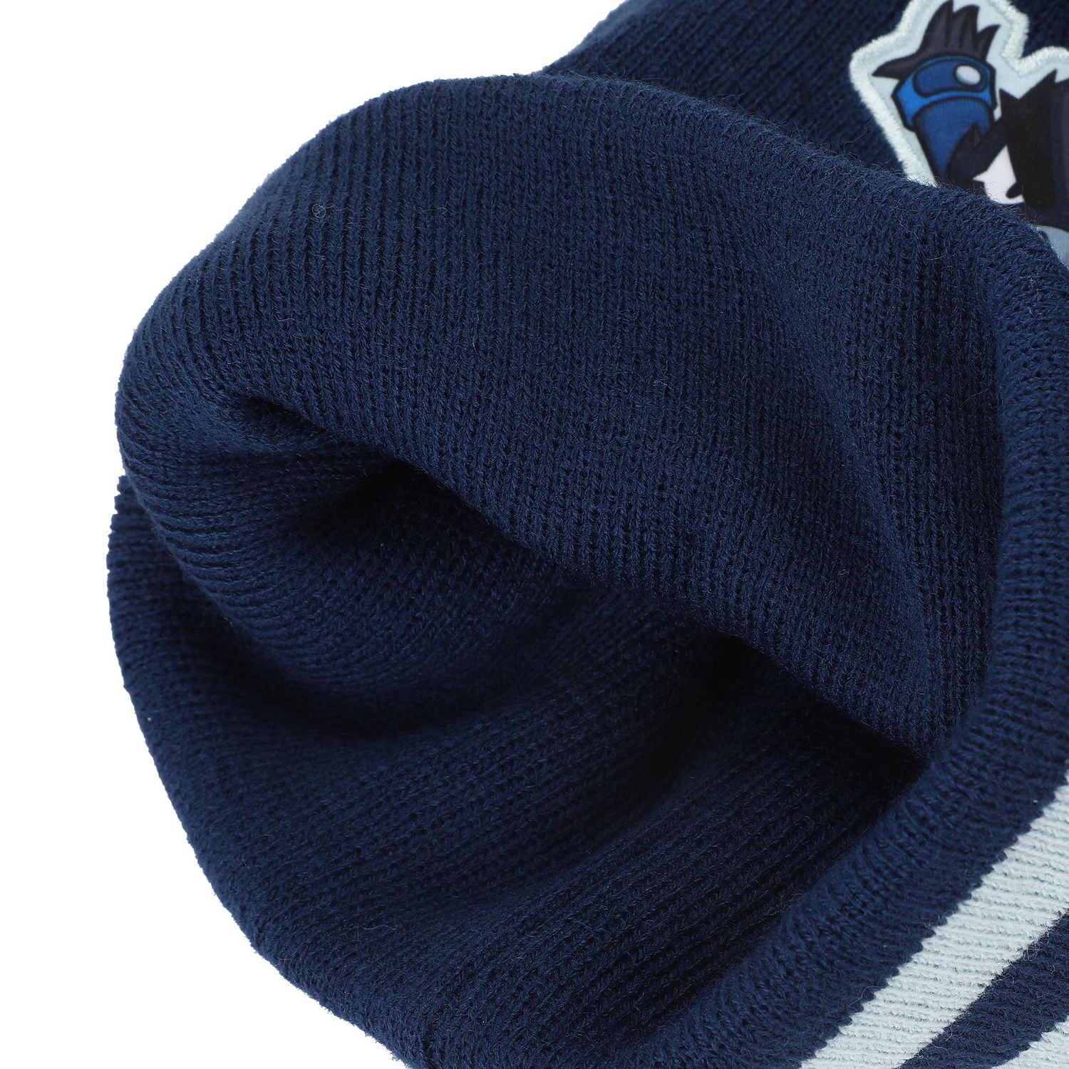 Brawl Stars Kids Multi-Character Applique Pom Beanie Hat And Gloves 2-Piece Set