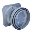 thumbnail image 2 of Duct Adaptor Draft s Vent Odor Resistant Butterfly Check Valve Flue Check Gray S, 2 of 9