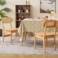 thumbnail image 2 of Costway Rattan Accent Chairs Set of 2 Bamboo Frame Cane Woven Backrest &Seat Dining Room, 2 of 8