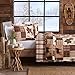 thumbnail image 3 of Great Bay Home Lodge Bedspread King Size Quilt with 2 Shams. Cabin 3-Piece Reversible All Season Quilt Set. Rustic Quilt Coverlet Bed Set. Redwood Collection., 3 of 4
