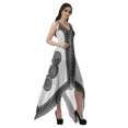 thumbnail image 2 of Moomaya Robes d'Été à Dos Nu pour Femmes Robe Imprimée à Ourlet en Foulard pour Femmes, 2 of 4