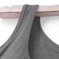 thumbnail image 3 of UPPADA Débardeurs pour Femmes en Modal Rembourré avec Soutien-Gorge Intégré, Col Rond, Camisole Sans Manches avec Soutien-Gorge Sans Armatures, Chandails Décontractés Ajustés, T-Shirt, Grande Taille, Hauts Confortables, Débardeur pour Femmes Coupe Ample Gris, G, 3 of 7