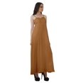 thumbnail image 3 of Moomaya Robe Aguichant de Soirée pour Femmes en Rayonne Imprimée Longue Tenue Décontractée Vêtements, 3 of 4