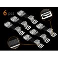 thumbnail image 2 of INSPIRE CHIC Women's Non-Slip Clear Bra Strap Replacement Invisible Shoulder Straps, 2 of 5