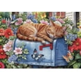 thumbnail image 3 of Ceaco Cat Nap 500-Piece Interlocking Jigsaw Puzzle for Adults Ages 14+, 3 of 5