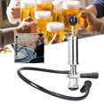 thumbnail image 3 of Pompe à Fût de Bière, Pompe de Fête en Acier Inoxydable Compatible pour Fûts American D System pour Maison pour Fête, 3 of 8