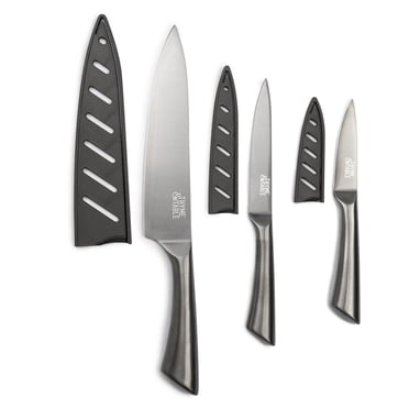 Couteaux de chef Thym & Table Carbon, ensemble de 3 pièces