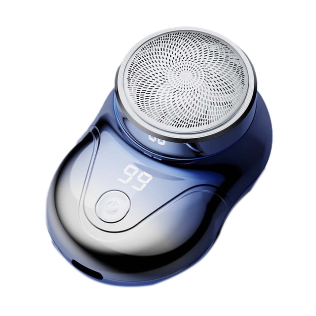 XZNGL Rasoir Électrique de Voyage Rasoir Électrique Haute Vitesse Rasoir Électrique pour Barbe Rasoir Électrique Compact Rasoir Portable pour Barbe du Visage Rasoir de Voyage Étanche Rasoirs Rotatifs pour Hommes