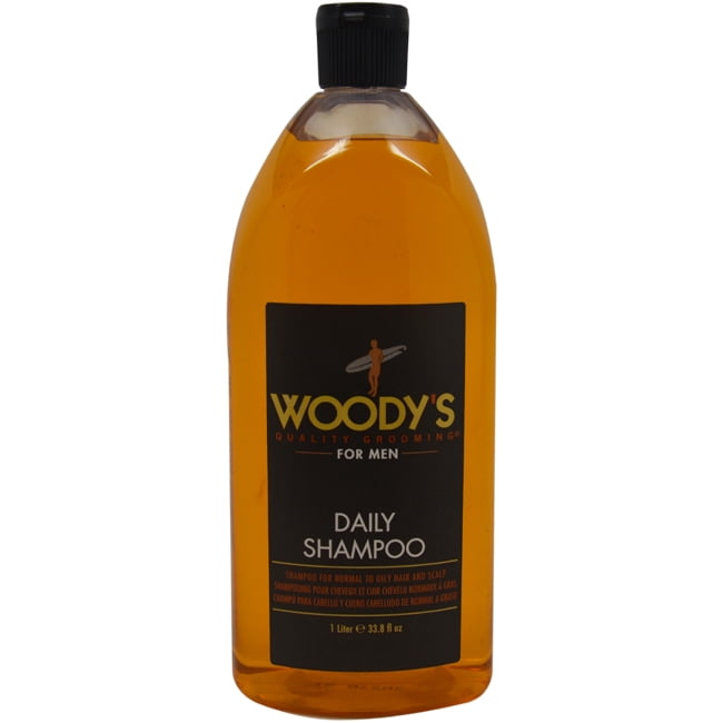 Daily Shampoo by Woodys for Men - 32 oz Shampoo