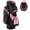 Pink, variant on Gymax Golf Cart Bag Molded Lock Top Golf Bag w/14-Way Full Length Dividers 11 Pockets Gray