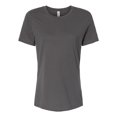 thumbnail image 1 of BELLA+CANVAS 6400 - T-Shirt en Jersey à Manches Courtes Décontracté, TG, Asphalt, 1 of 3
