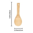 thumbnail image 3 of Product Classification Tableware Product Title Wooden Lacquerless Rice Spoon Special Rice Cooker Rice Spoon Cooking Spatula, 3 of 7