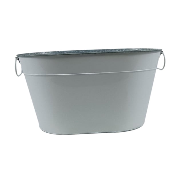 simhoa Ice Bucket Ice Holder Lightweight Ice Tub for Chilling Cocktail Cooling grey