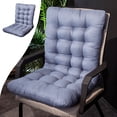 thumbnail image 2 of Kitchen Essentials Chair Cushion Extra Thick High Back Patio Seat Pads Outdoor Waterproof Fire Rocking Chairs Cushions Non-Slip Durable Lounge Rocking Chair Cushions Kitchen Essentials, 2 of 6