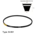 thumbnail image 2 of Unique Bargains B-991 V-Belts Drive Belt, 991mm Inner Girth, Rubber for Power Transmission, 2 of 6