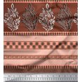 thumbnail image 2 of Soimoi Poly Georgette Fabric Geometric,Stripe & Floral Panel Decor Fabric Printed Yard 42 Inch Wide, 2 of 2