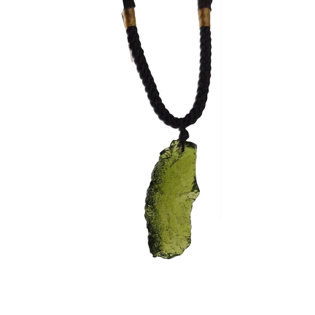 Natural Moldavite Impact Glass Czech Meteorite Energy Chakra Stone A
