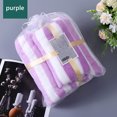 thumbnail image 2 of Ohufall 2pc 2 In 1 Soft Cotton Bath Towel Set Large Bath Towels Face Towels For Bathroom, 2 of 3