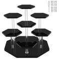 thumbnail image 2 of Acrylic Display Stand for Action Figures Collectibles Display Organizer Holder 7-Tier Display Rack for Figures Toys Dolls Jewelry Collectibles Cosmetic Items Display Risers Rack, 2 of 2