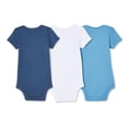 thumbnail image 2 of Lot de 3 bodys George pour bébé garçon en 100 % coton, 2 of 2