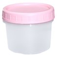 thumbnail image 1 of 1 Pcs Plastic Containers with Lids,Mini Plastic Containers,Reusable Transparent Stackable Storage Containers, for Snack Lunch Meal Prep Salad Dressings,Leakproof Small Freezer Containers,(Pink,160ml), 1 of 8