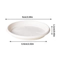 thumbnail image 1 of PEONAVET Flower Pots Thicken Durables Plastic Flowerpot Tray Base Circular Flowerpot Bottom Bracket Move Flowerpot Sink Tray, 1 of 1
