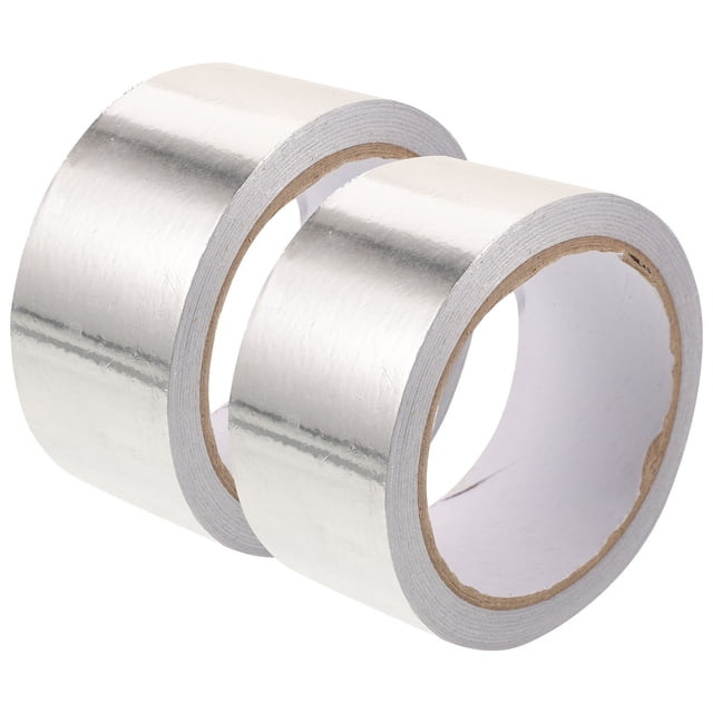 WHAMVOX Aluminum Heat Tape High Temp Tape Silver for Floor Heating Systems 2 Rolls