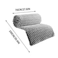 thumbnail image 3 of Birdeem Flannel Blanket Solid Color Multifunctional Cover Blanket, 3 of 8