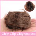 thumbnail image 2 of Postiches Chignon Spatial Mini Pince à Griffes Chignon Cheveux Oreilles de Chat Décoiffées Extension de Cheveux Beigne Chignon, 2 of 6