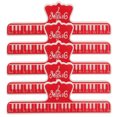 thumbnail image 1 of MasteelfCA 5 Pcs Support de Musique Support Feuille Livre Page Pince Piano Partition Feuille Pince Support de Musique Pince de Page, 1 of 7