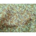 thumbnail image 4 of oneOone Silk Tabby Fabric Leaf Leaves Decor Fabric Printed BTY 42 Inch Wide, 4 of 4
