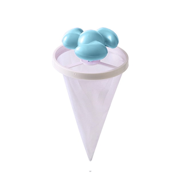 FEISHENTT Lint Catcher for Laundry,Pet Hair Remover for Laundry,Washing Machine Floating Lint Mesh Bag,Reusable Household Hair Filter Washer Lint Trap Net Pouch