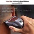 thumbnail image 2 of Tondeuse à Cheveux Raccourcie, Kit d'Auto-coupe pour Hommes, Tondeuse Électrique Rechargeable par Usb, 2 of 5