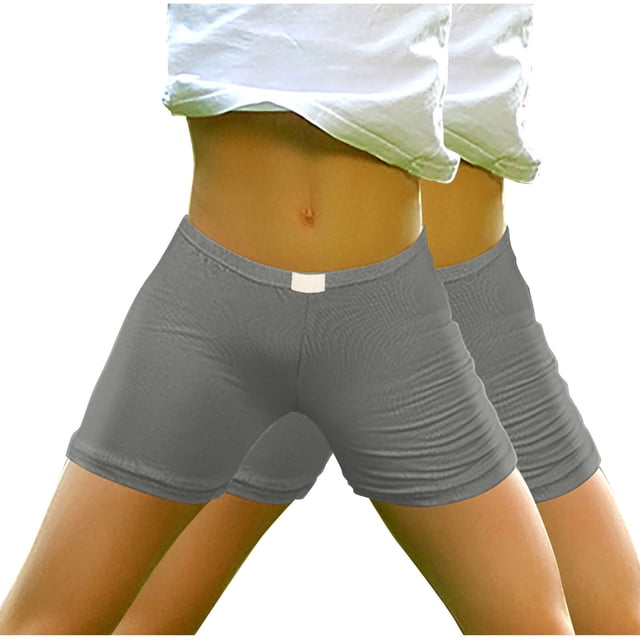 Birdeem Girls Fashion Casual Spring and Summer Solid Elastic Waist Kids Short Pants
