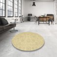 thumbnail image 3 of Ahgly Company Indoor Rectangle Abstract Mustard Yellow Oriental Area Rugs, 2' x 5', 3 of 6