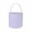Purple, variant on Bwomeauty Halloween Decor, 1pc Halloween Plaid Basket With Tassel Barrel Plaid Cloth Hand Basket Scene Arrangement, Holiday Gifts